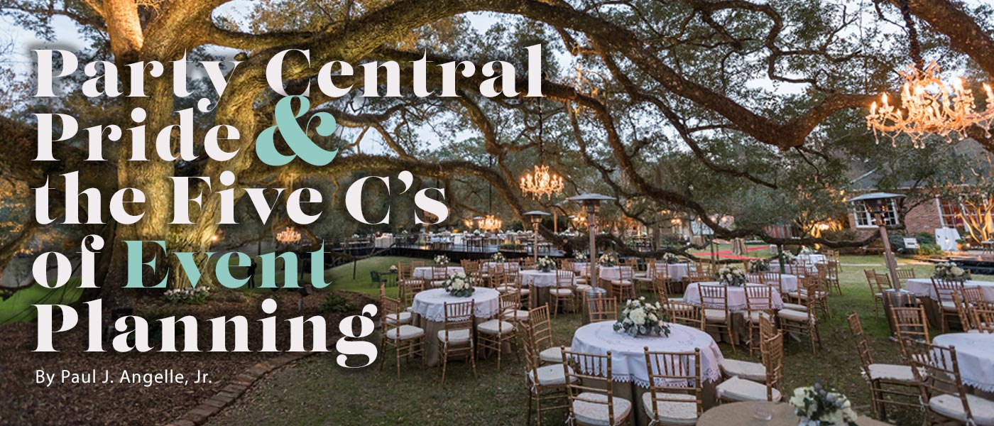 Party Central: Pride & the Five C's of Event Planning